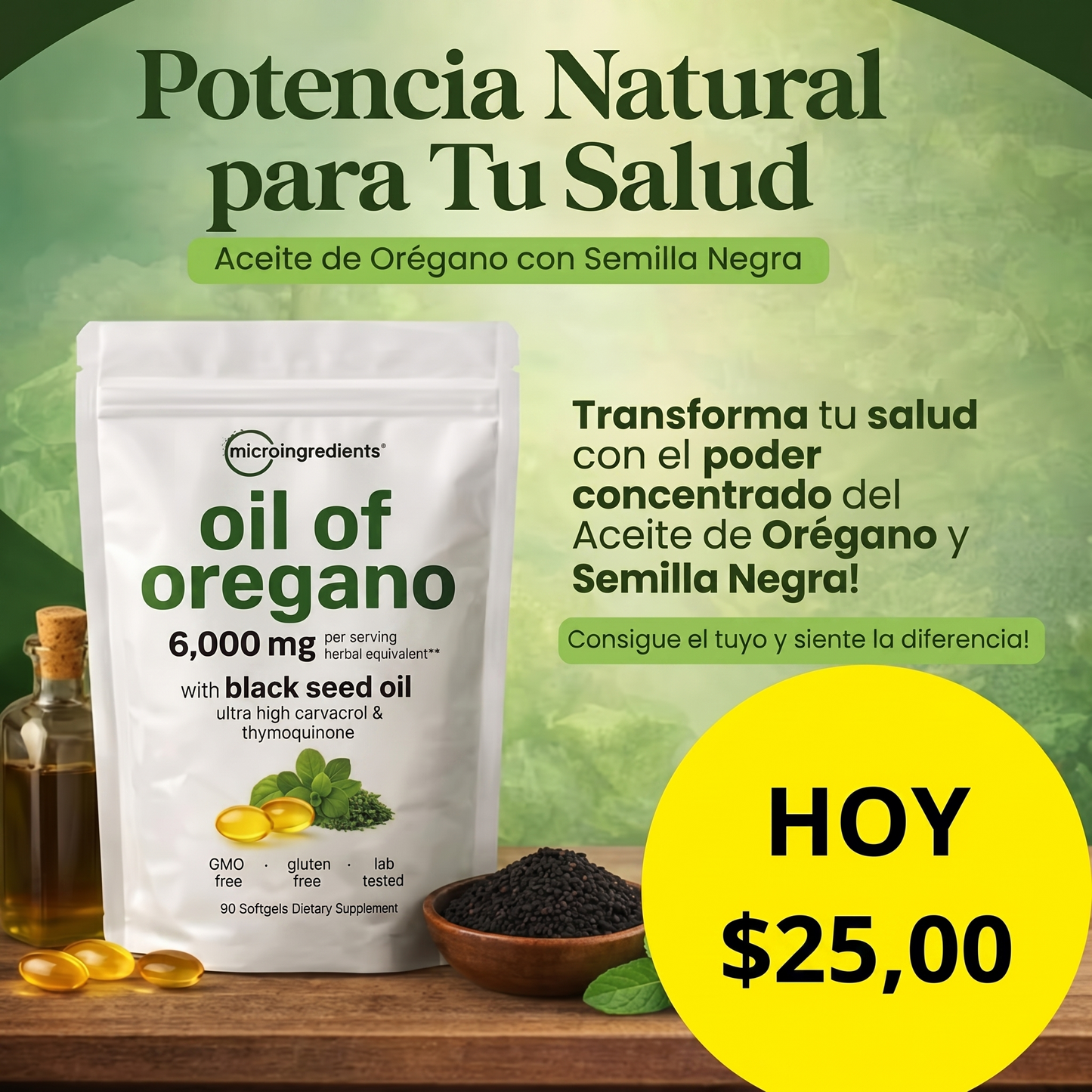 Aceite de Orégano