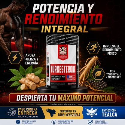 Turkesterone Importado 100% Original Edición Limitada.