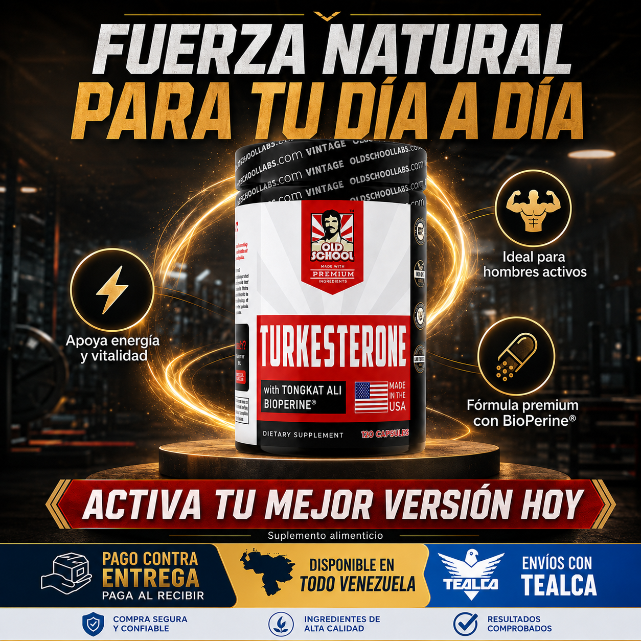 Turkesterone Importado 100% Original Edición Limitada.