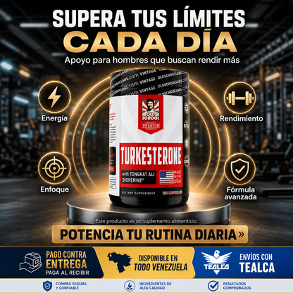 Turkesterone Importado 100% Original Edición Limitada.