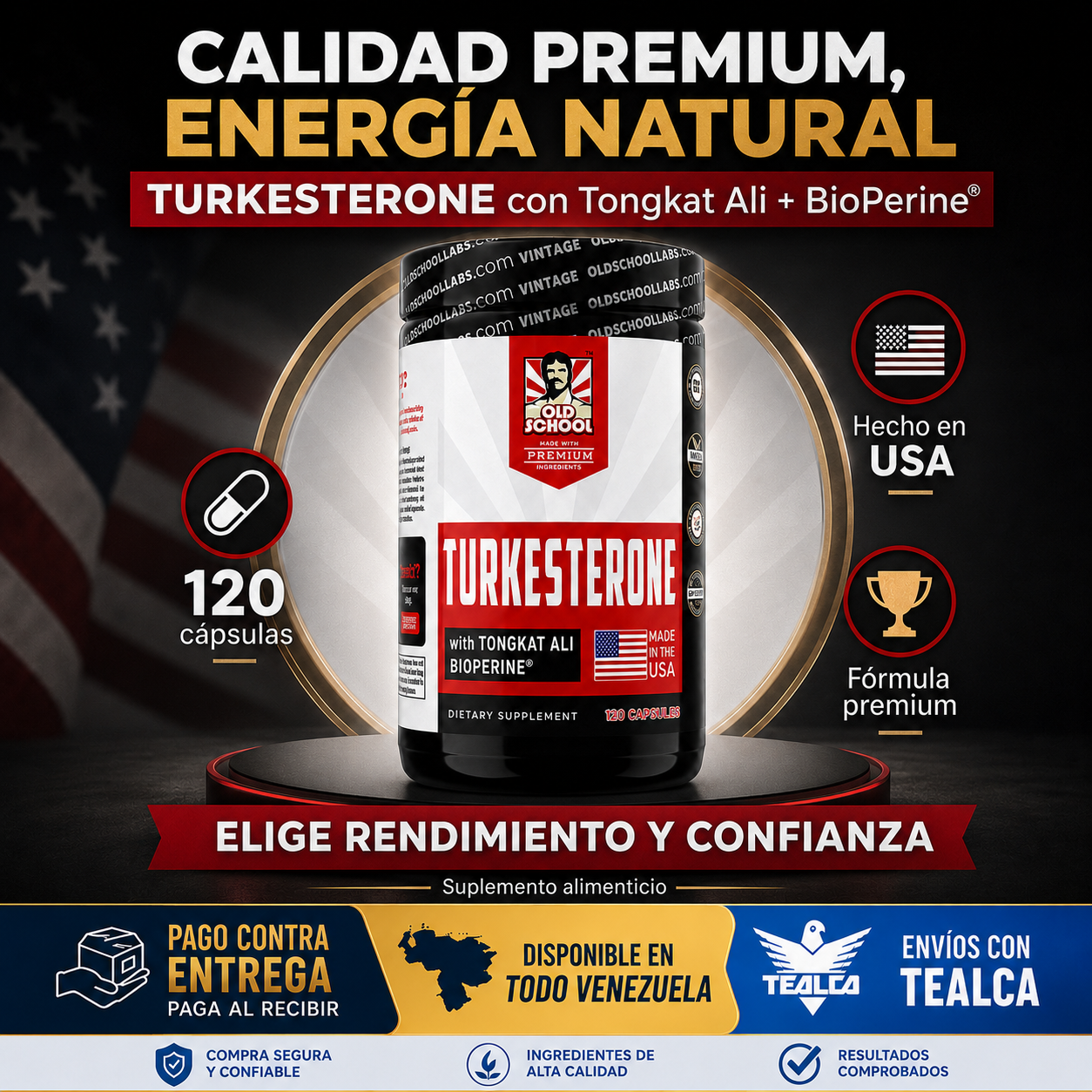 Turkesterone Importado 100% Original Edición Limitada.