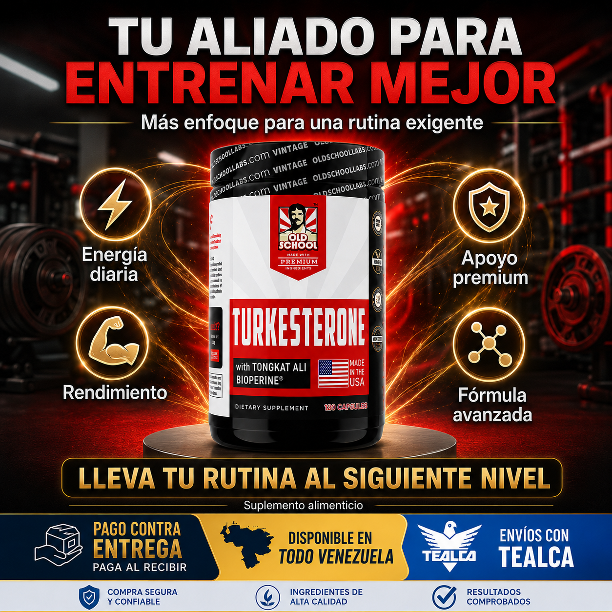 Turkesterone Importado 100% Original Edición Limitada.