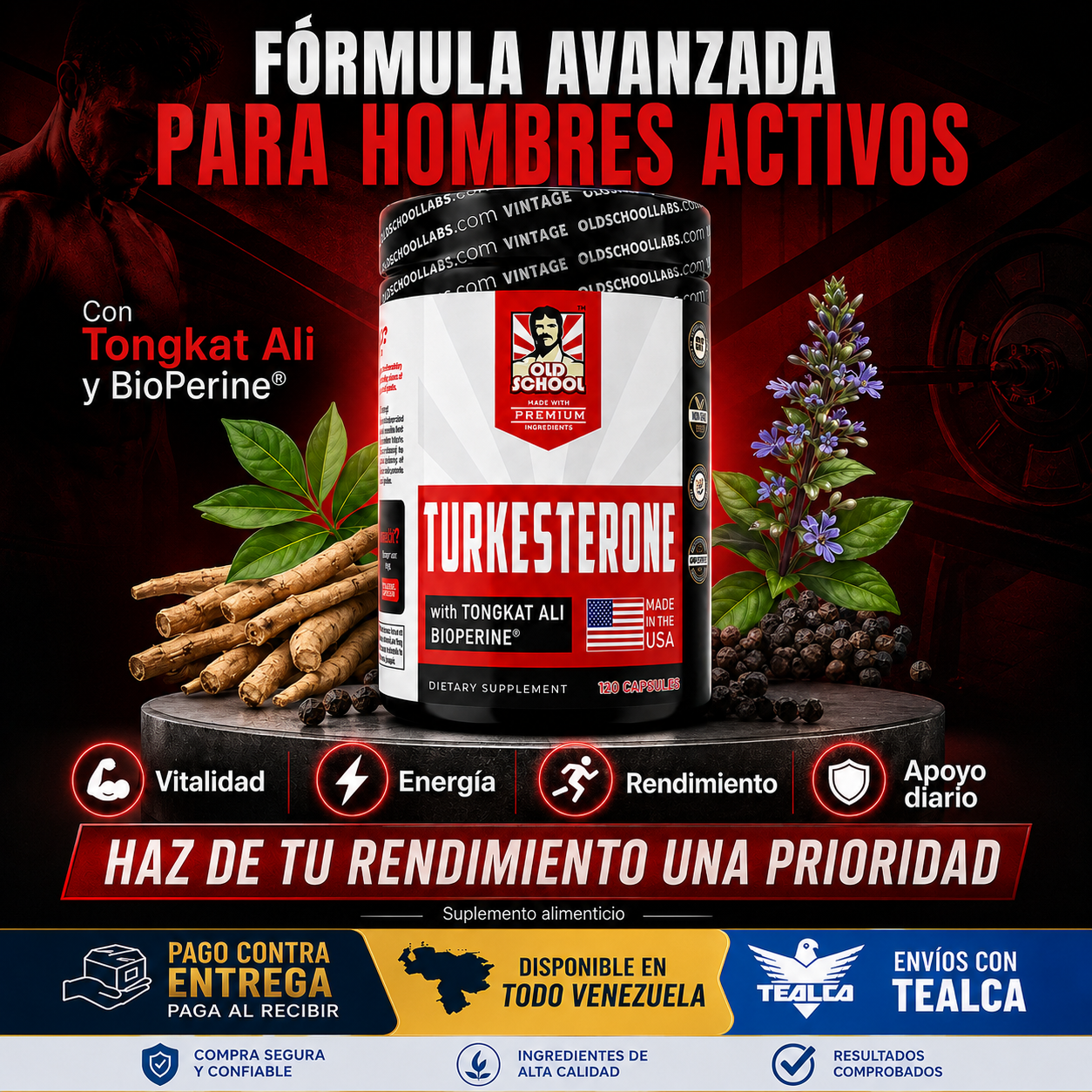 Turkesterone Importado 100% Original Edición Limitada.