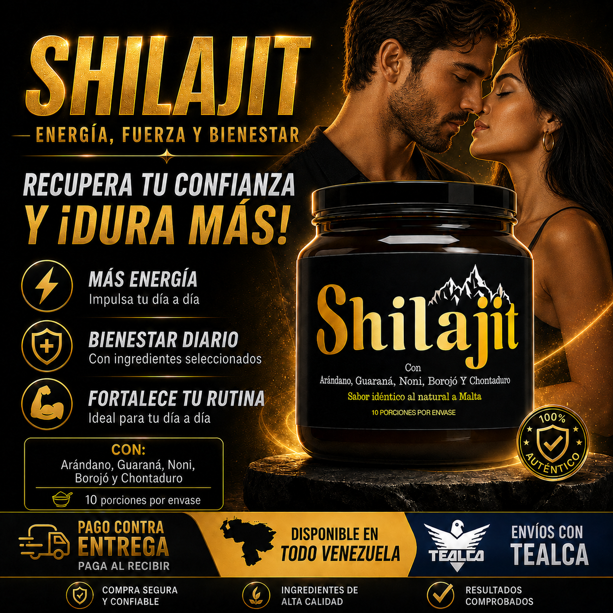 Shilajit En Resina Edición Tradicional Original.