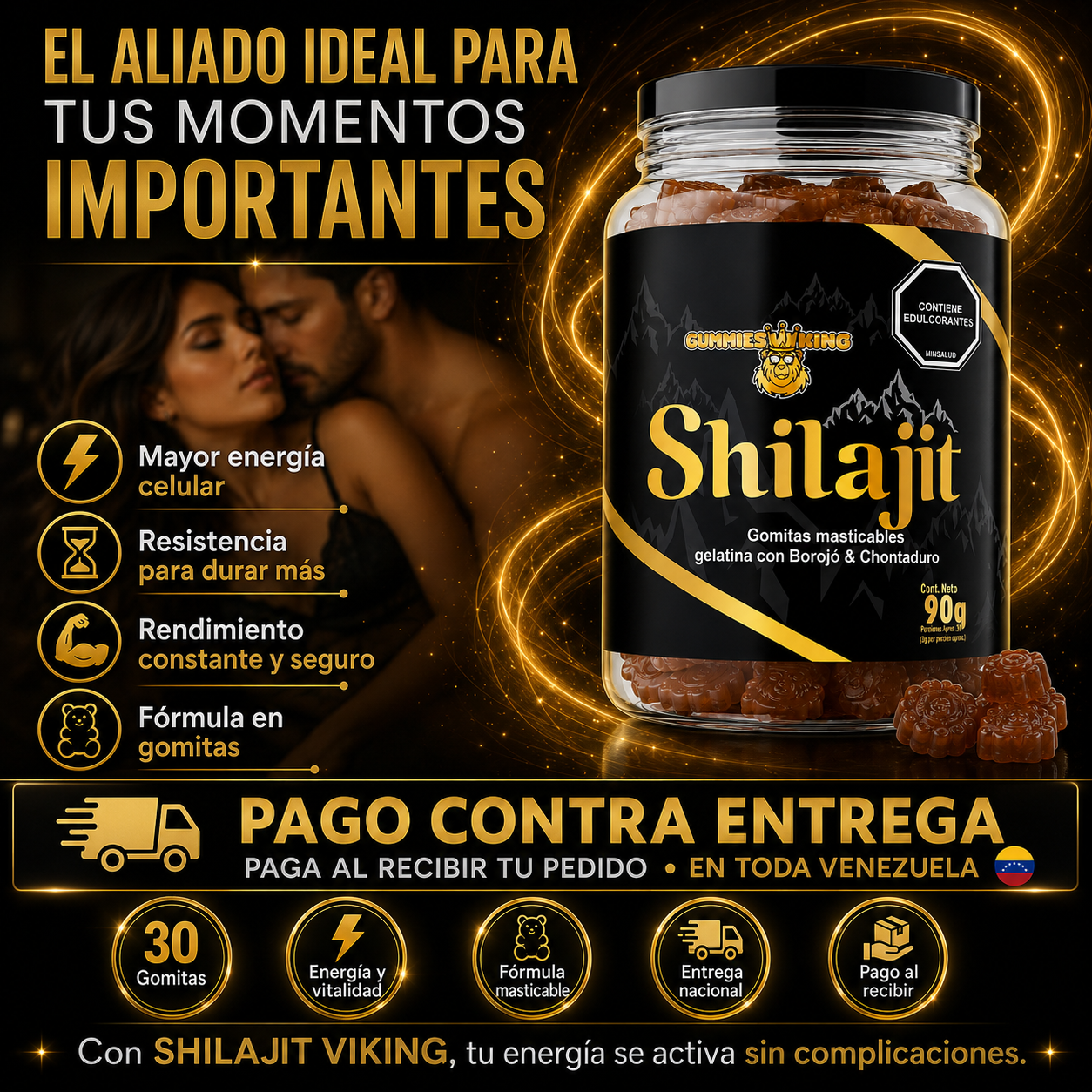 Shilajit En Gomitas Edición Especial & Limitada.