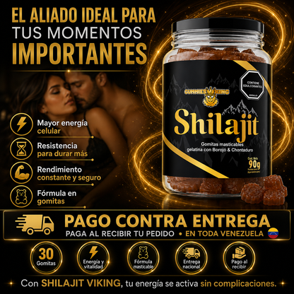 Shilajit En Gomitas Edición Especial & Limitada.