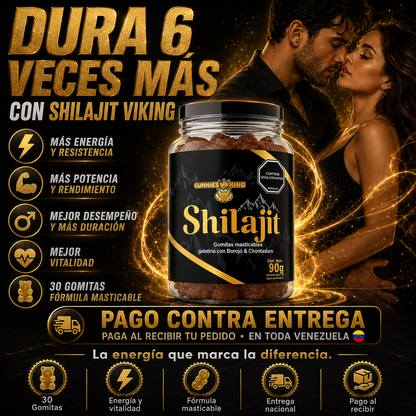 Shilajit En Gomitas Edición Especial & Limitada.