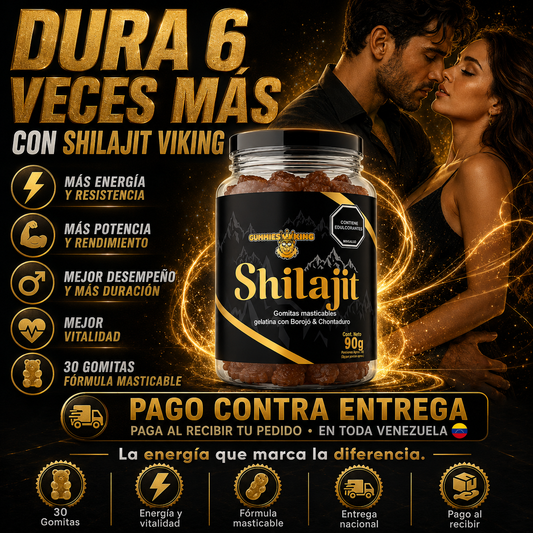 Shilajit En Gomitas Edición Especial & Limitada.