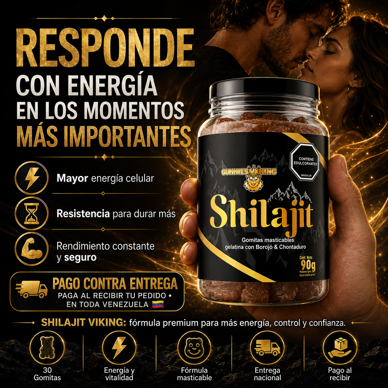 Shilajit En Gomitas Edición Especial & Limitada.