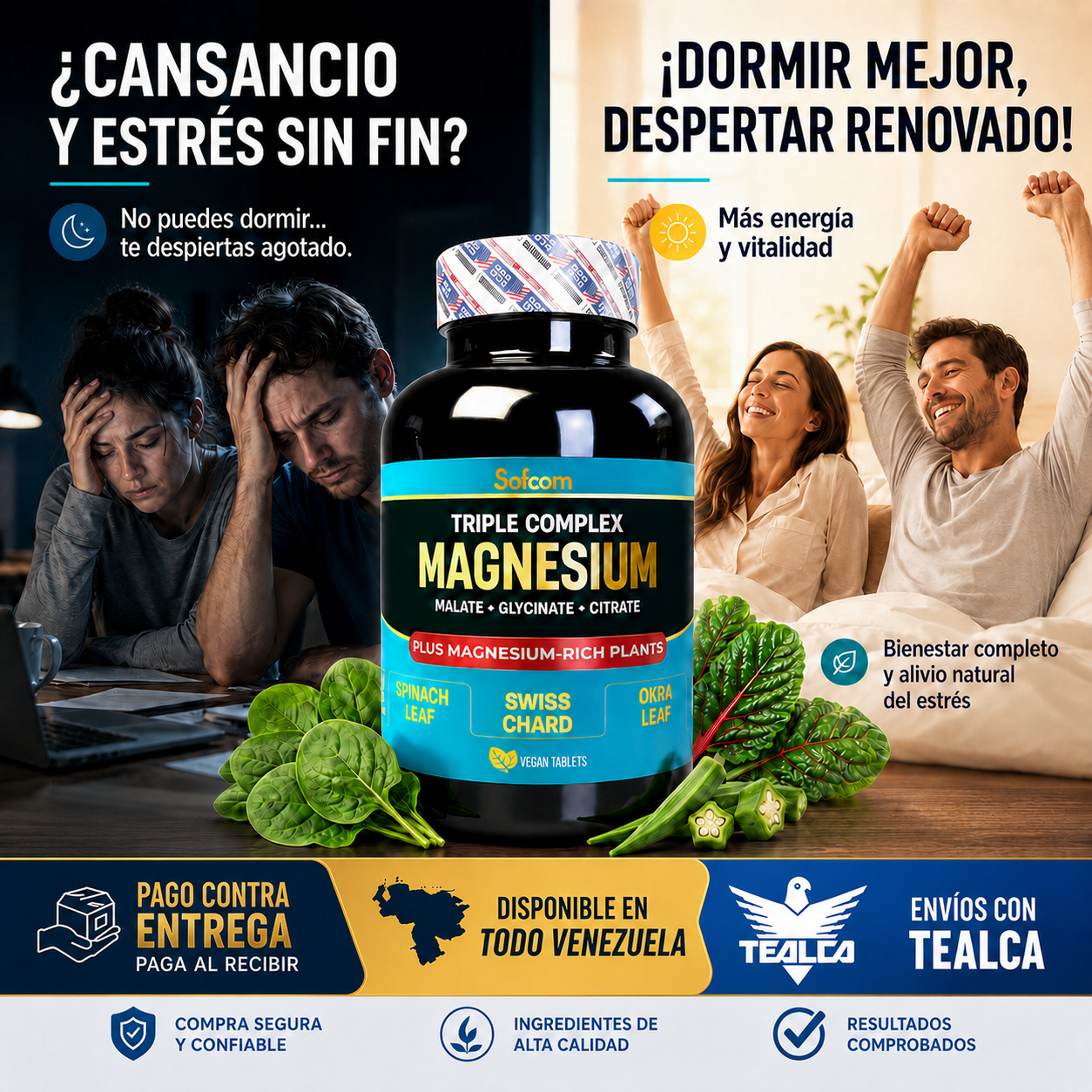 Triple Cloruro De Magnesio Americano.