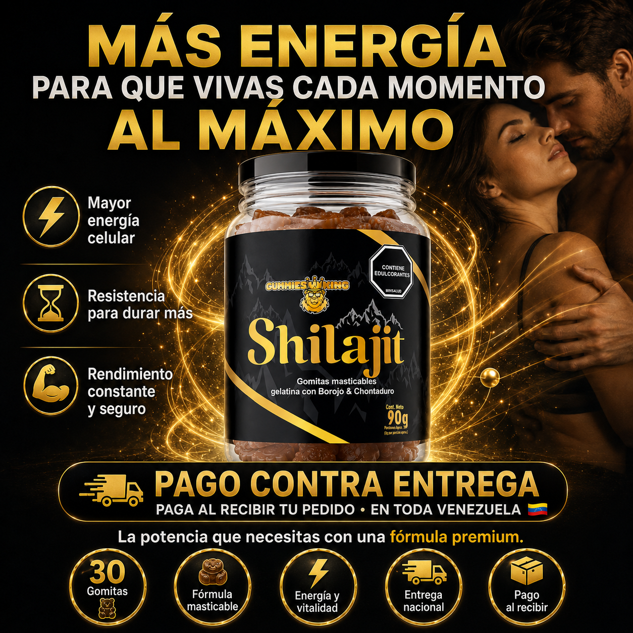 Shilajit En Gomitas Edición Especial & Limitada.