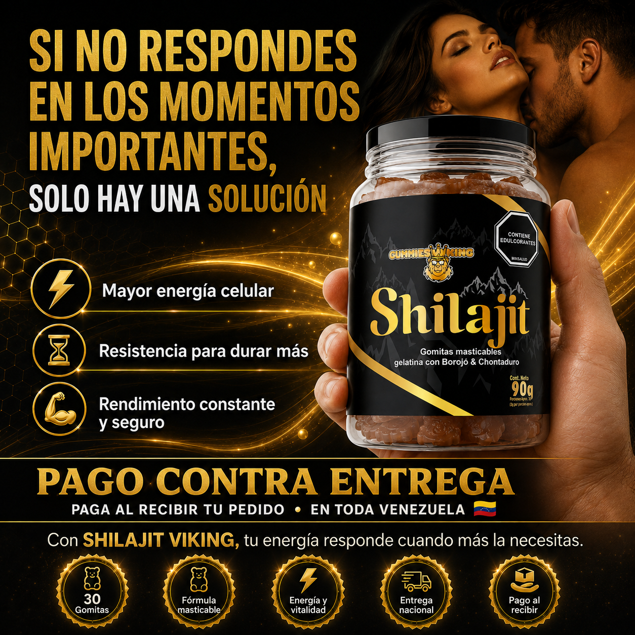 Shilajit En Gomitas Edición Especial & Limitada.