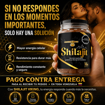 Shilajit En Gomitas Edición Especial & Limitada.