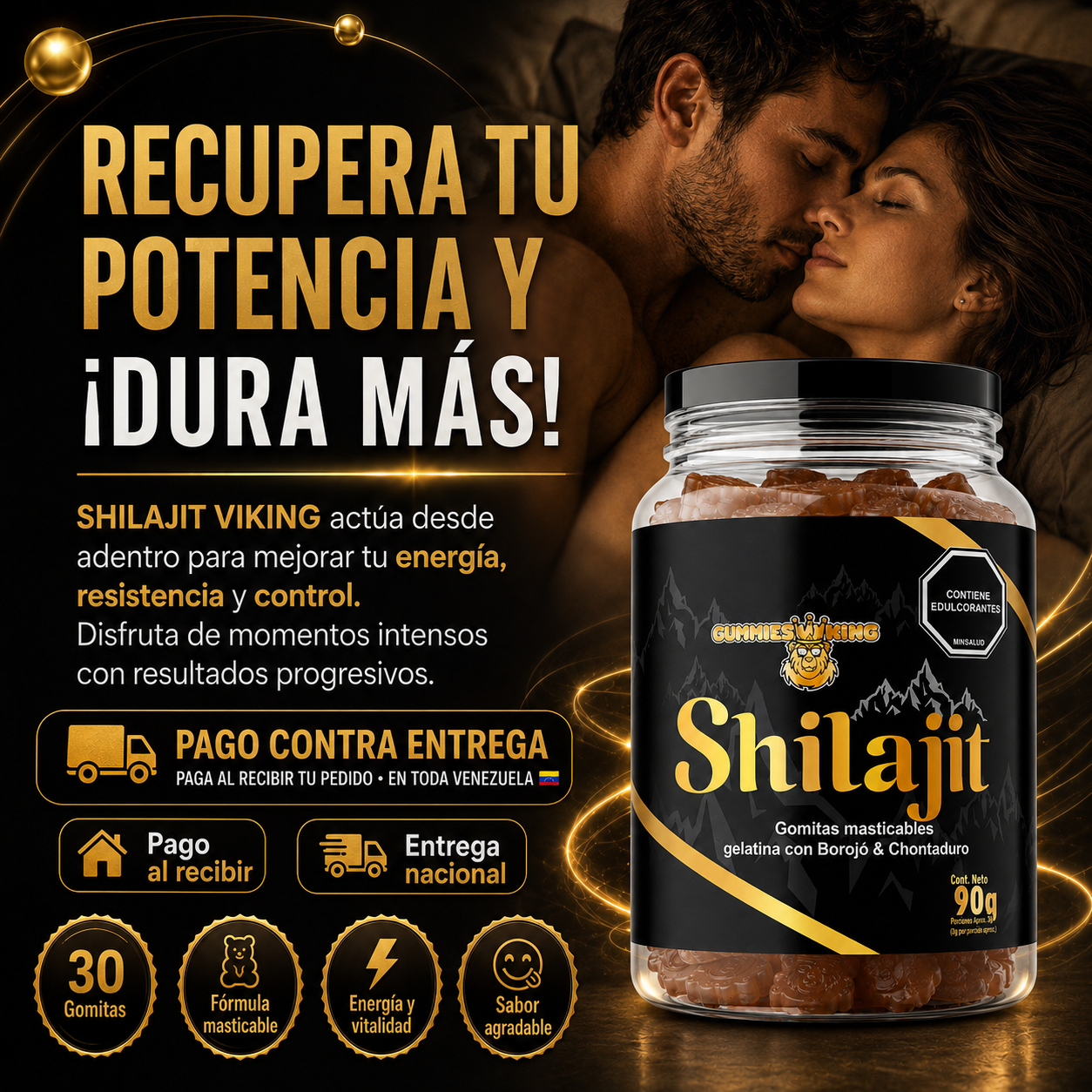 Shilajit En Gomitas Edición Especial & Limitada.