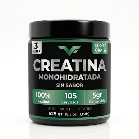 Creatina Monohidratada 525gr 105 Serv